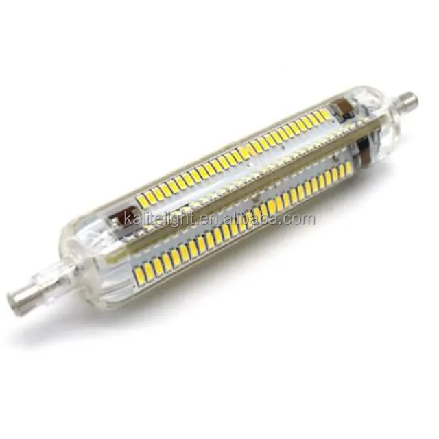 R7s 118mm Dimmable 220-240V/110-130V 15W Silicone Double Ended 90W Halogen Equivalent J Type