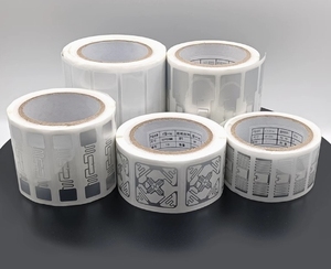 <strong>UHF</strong> Mini Tag Adhesive RFID Label 860-960MHz Communication Interface - Product Image 4