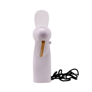 Ventilador de Flash LED programable, ventilador de batería de mensaje personalizado, Mini ventilador portátil de mano