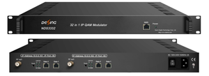 CATV NDS3332 IP QAMモジュレーターDVB-Cモジュレーター1Uデジタルデザイン、調整可能な管理とWebアクセス - Product Image 2