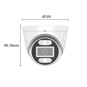 4mp 5mp夜视网络安全摄像机闭路电视Poe Ip圆顶Poe P2p Ip摄像机Ipc - Product Image 6