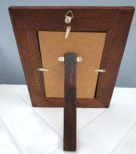 Rustik el yapımı 4x6 Teak ahşap resim çerçevesi pencere panjur çerçeve fotoğraf çerçevesi ile ev dekor için - Product Image 4