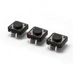 Interruttore a 4 pin con pulsante micro movimento SMD 12*12*8MM 9MM pannello PCB momentaneo tattile tattile interruttore a pulsante - Product Image 1