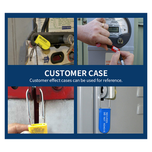 Jcpl203 nhựa Ổ khóa an ninh con dấu nhỏ Ổ khóa an ninh con dấu Ổ khóa cho quần áo tag - Product Image 5