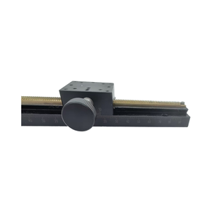 手動リニアステージXYZ軸60 * 60X DovetailマイクロメーターCNCエンジン新条件セール-リニアガイドブロックレールLWX25-L100 - Product Image 2