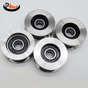 OEM hỗ trợ thời gian ròng rọc cho các ngành công nghiệp phòng tập thể dục tùy chỉnh thép không gỉ làm biếng ròng rọc với mang - Product Image 3