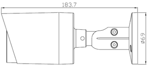 5 Мп аналоговая пуля наружная Водонепроницаемая IP67 IR 30 м AOC опционально AHD/CVI/TVI/CVBS 4 в 1 камера - Product Image 6
