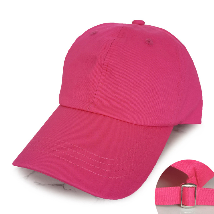 Rose red hat buckle