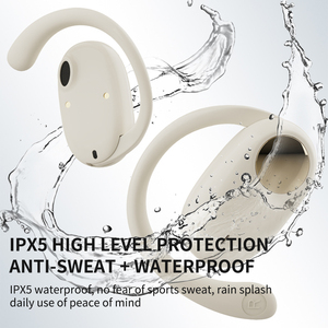Çok yönlü rahat fit kulaklık IPX5 su geçirmez iyi ses kulaklık, kulak-kanca tasarımı, 48 saat pil ömrü, hızlı şarj süresi - Product Image 4