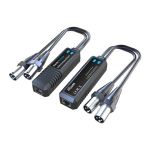 Equipo de sonido de audio D5 Convertidor de entrada XLR independiente a adaptador dual de salida Dante - Product Image 2