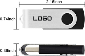 Lazer vable vable Metal döner toplu 512Mb 2Tb Ultra Fit Usb3.0 3.1Flash sürücü Oem Memory Stick Usb Flash sürücü özel Pendrive - Product Image 6