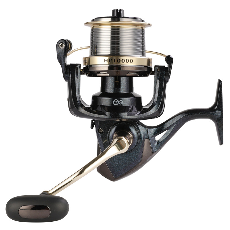 Bobine de pêche en métal