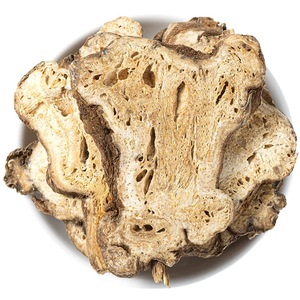 Bai Zhu Rhizoma atractylodis Alba แผ่น TCM สมุนไพรแห้ง Rhizoma สีขาว atractylodis macropalae สำหรับสกัด/ชา/ผง - Product Image 1