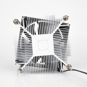 Zeromaster 1.8W แผงระบายความร้อนซีพียูตั้งโต๊ะสไตล์ RGB ใหม่ระบายความร้อนพีซีฮีทซิงค์กับ4-PIN Intel LGA พัดลมลูกปืนไฟฟ้าและระบายความร้อน - Product Image 6