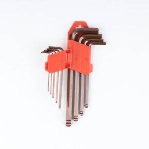 Brown Hex <strong>Key</strong> Wrench Contains 3mm Hex <strong>Key</strong> 9pc Long Arm Ball Point Hex <strong>Key</strong> Set - Product Image 5