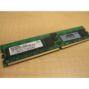 Módulo de memoria de rango único, DIMM de 345113 Pines, 240 V, CL3, 1,8-051-1 GB, ECC registrado, de 1 a 2, 2, 2, 1GB - Product Image 2