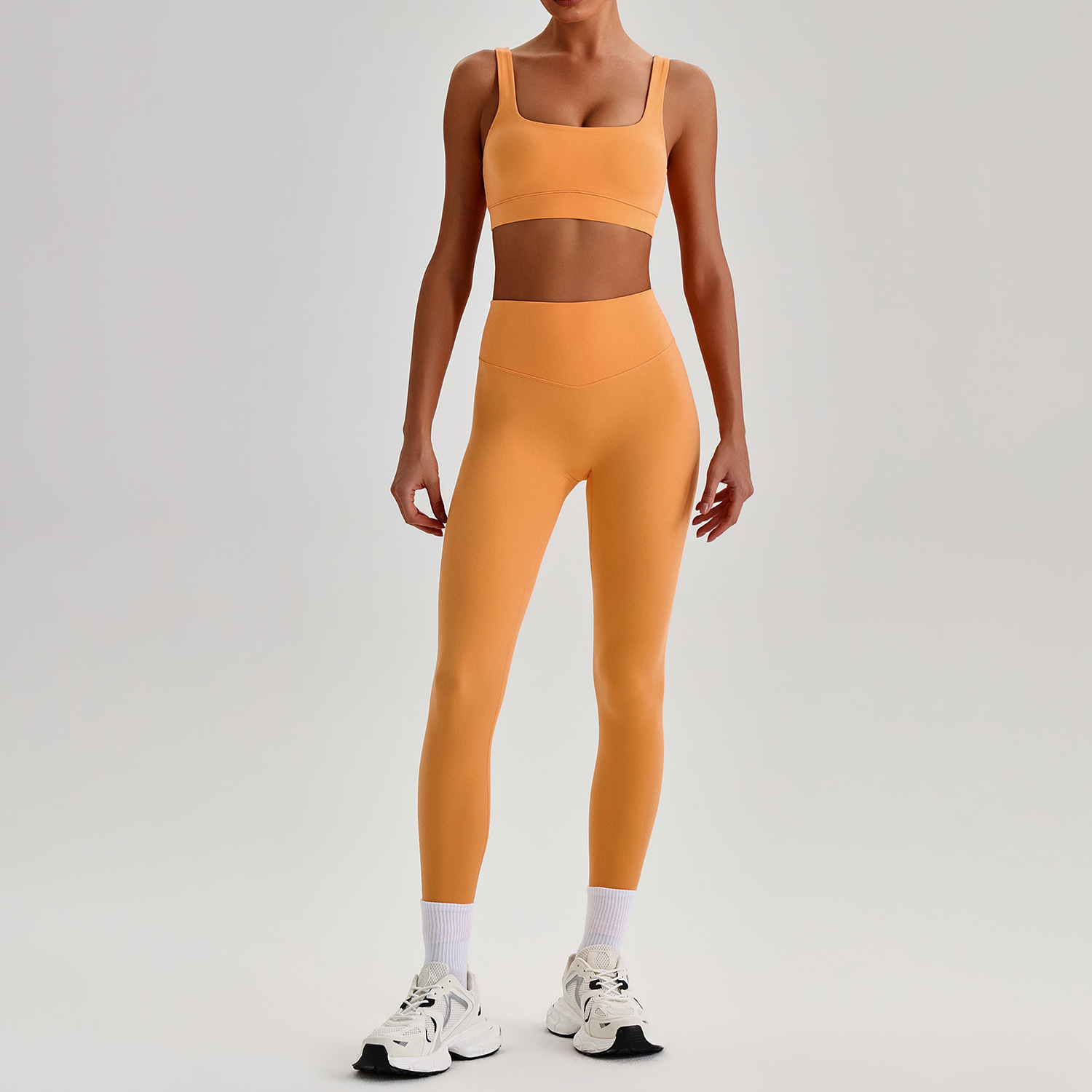 Traje amarillo calabaza 3366