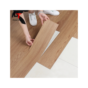 LT Modern Luxury <strong>PVC</strong> SPC Flooring 4mm 5mm 8mm Cork Back Interlock Wood-look <strong>Oak</strong> Luxury Embossed Vinyl Tiles for Home - Product Image 1