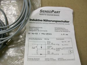 SensoPart <strong>Inductive</strong> <strong>Proximity</strong> <strong>Sensor</strong> IT10-4N-PS-K3 697-01070 - Product Image 3
