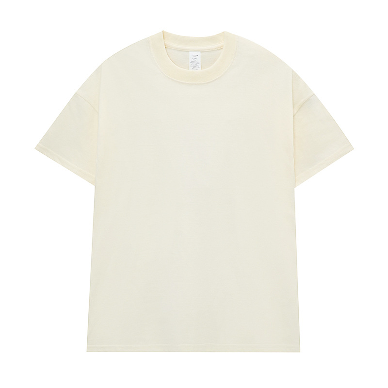 t-shirt en coton beige