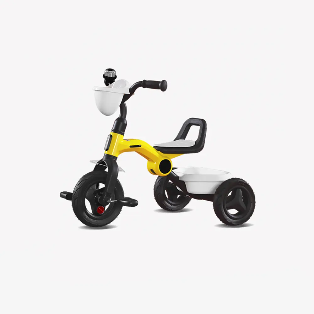 2023 yeni tasarım araba üç tekerlekli Trike bebek denge bisikleti üç tekerlekli bisiklet yürüteç çocuklar çocuklar için