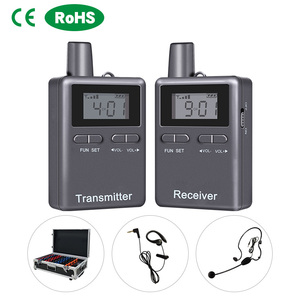 Rich Age 2.4G Whisper Audio Guide Ein bis viele drahtlose Reiseleiter systeme für Tour Group Museum besucht Konferenz referenten - Product Image 4