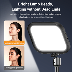 Luci Video a LED RGB dimmerabili faretto di illuminazione a uscita continua per YouTube Vlog Studio Shooting Light - Product Image 2
