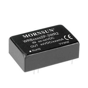 Convertidor de 3W, 36V, 27V, a 5VDC 24VDC, reductor Mornsun WRB2405ZP-3WR2 18-36VDC de entrada - Product Image 2