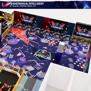 Máquina de Jogo VR 9D Indoor a Preço Acessível, Construção em Metal e Plástico, Arena de Tiro VR para Múltiplos Jogadores - Product Image 6