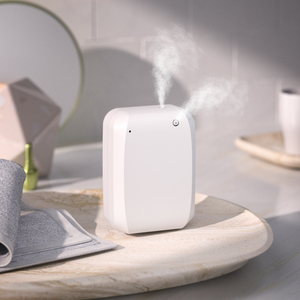 SCENTA özel etiket beyaz plastik tasarım çift çıkışları koku teslimat sistemi sis atomize ev koku yayıcı makinesi - Product Image 5