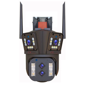 8K 16MP Vier Kameraobjektive 10X Zoom Sicherheitskamera 360 Grad IP66 wasserdichte IP-Netzwerk WLAN 3-Bildschirm PTZ Kamera - Product Image 1