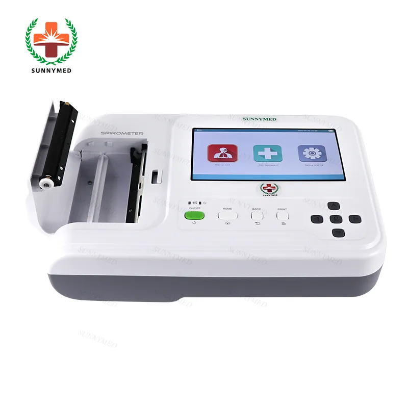 SUNNYMED SY-C036A top quality Electronic Spirometer for Lung Vital capacity Diagnosis