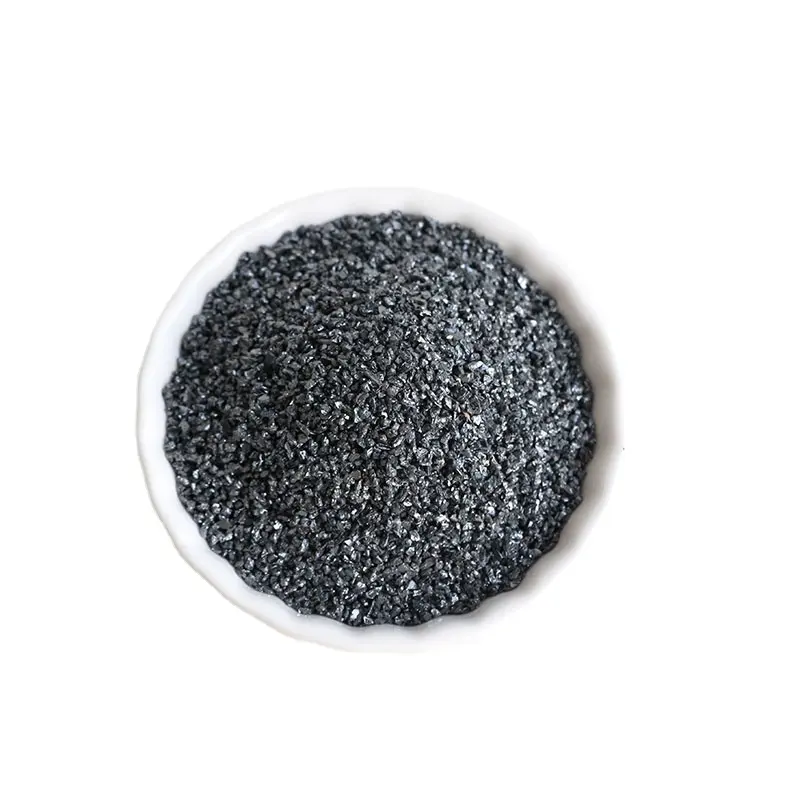 Hot Sale In Korea 0-10mm Black Silicon Carbide 88% 90% 95% 97% SIC For Steelmaking Sandblasting Refractory