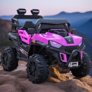 Unisex Kids Four-Wheeled Electric Ride-On Toy Self-Driving Baby Battery <strong>Car</strong> with Remote Control Plastic <strong>Model</strong> Design Cheap Price - Product Image 2