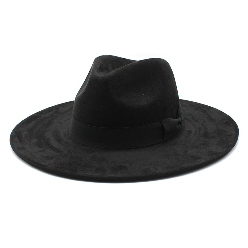Black suede