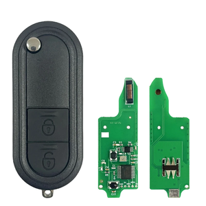 433MHz ID46 chip 2 Button Replacement Flip Folding Remote <strong>Key</strong> Fob for <strong>MG</strong> MG3 - Product Image 1