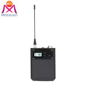 4 Kanalen Draadloze Headset Microfoon Hoofddeksels Bodypack Mic Professionele Ontvanger - Product Image 3