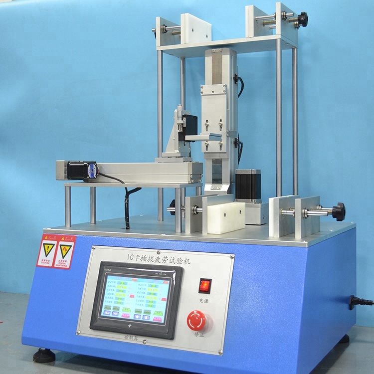 Bank card life tester/ic card insertion force testing machine