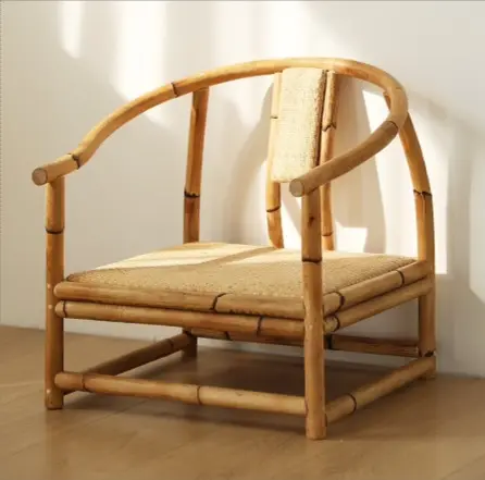 Prezzo all'ingrosso mobili da giardino in bambù divano da esterno di qualità esclusiva Design moderno Patio giardino divano