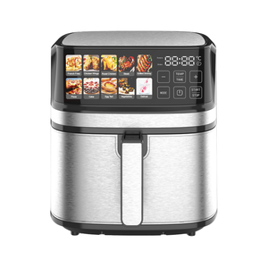 8L Digital <strong>Control</strong> Adjustable <strong>Temperature</strong> <strong>and</strong> <strong>Timer</strong> Air Fryer with Metal Inner Cavity for Healthy Cooking - Product Image 5