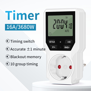 TM07 Smart Timer presa grande Display digitale LCD responsabile risparmio energetico 3680W interruttore di temporizzazione con memoria oscurante - Product Image 5