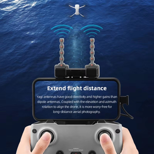KAMPHO Drone Mini 4 Pro/hava 3S/hava 3 RC-N1/N2/N3 uzaktan kumanda sinyal Booster Range Extender için Yagi anten DJI - Product Image 3