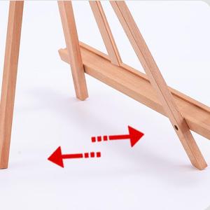 Gỗ Sồi Máy Tính Để Bàn Nhỏ Giá Vẽ Gấp Nhỏ Quảng Cáo Hiển Thị Khung Tripod Cross-Biên Giới Sơn Dầu Cho <span class=keywords><strong>Amazon</strong></span> - Product Image 6