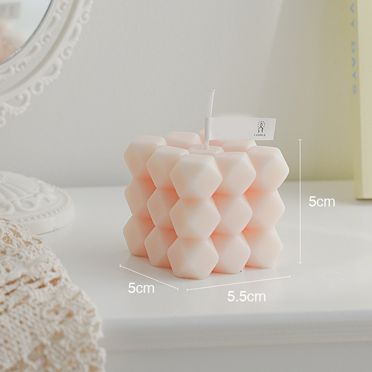 Cake Scent Soy Candle Creamy New Wax Cube Popular Wedding Gift Scented Candles