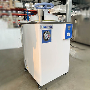 BIOBASE Vertikaler Autoklav 100L Klasse B Programm 2(105-126 ° C) Steril isierbarer Hochtemperatur-Handrad-Tür autoklav - Product Image 2