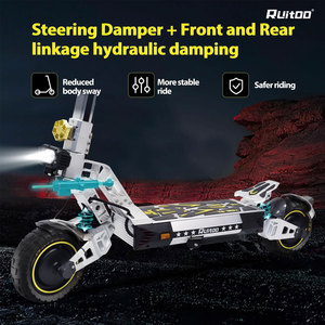 Ruitoo T3Max電動スクーター大人用パワフルデュアルモーター60V 35Ahバッテリー高速旅行製品