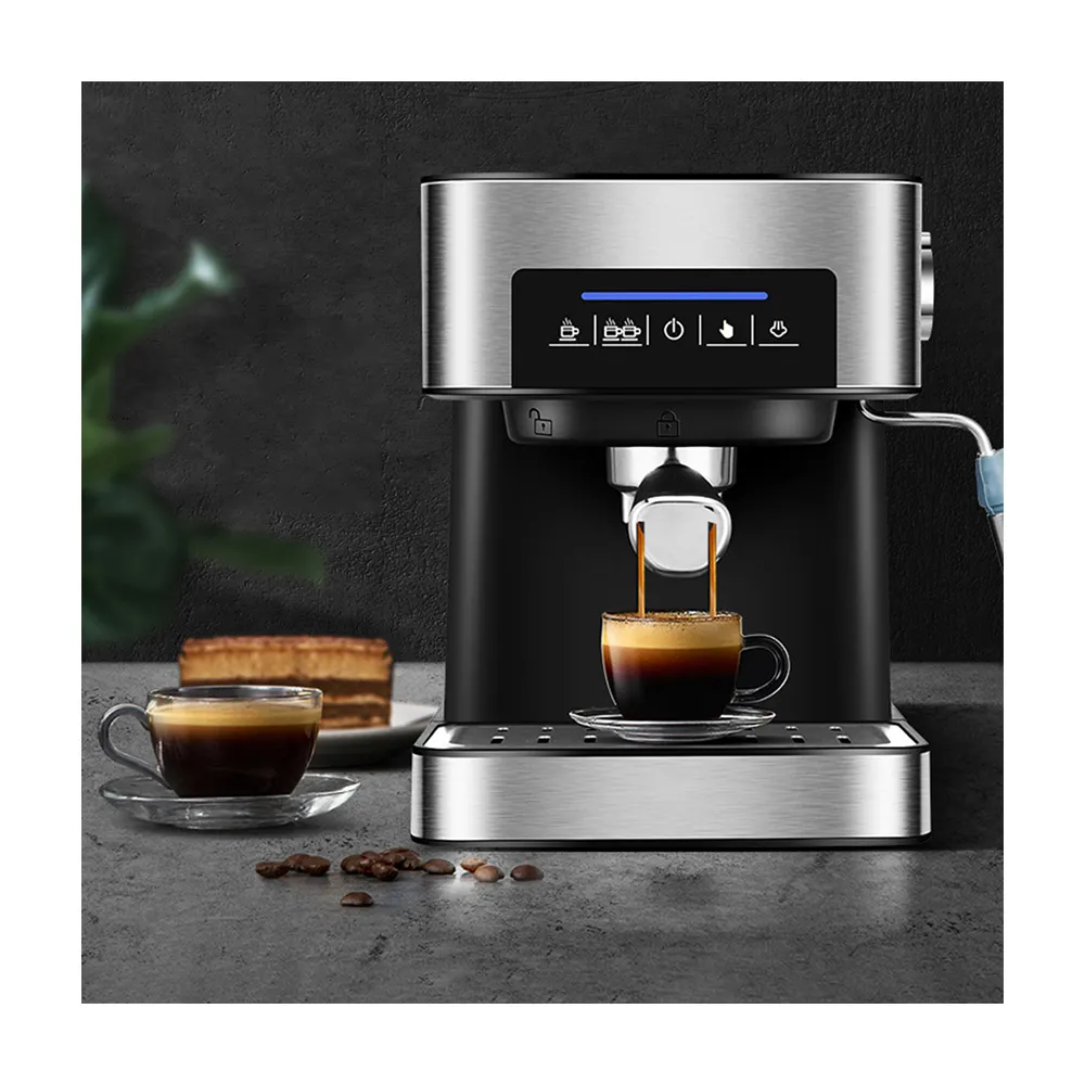 Moedor de café expresso automático, máquina de café expresso com controle pcb, venda imperdível, inverno, barato