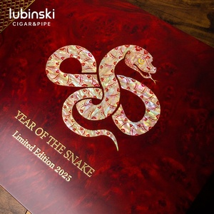 Year of the Snake Limited Edition <strong>2025</strong> Special Snake Top on the <strong>Humidor</strong> 70-80 Cigar. Bottom Embossing Pattern - Product Image 4
