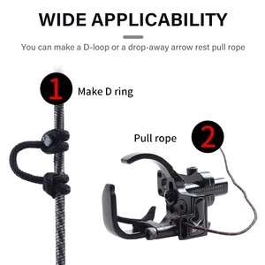 SPG-Juego de arco y flecha para tiro con arco, conjunto de anillo de cuerda de lazo en forma de D, accesorios ajustables para caza - Product Image 3