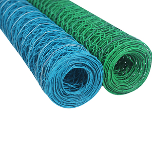 Sechseckiges Draht geflecht dreifach/fünf Drehungen verzinktes PVC-beschichtetes sechseckiges Drahtzaun-Hühnern etz für Hühnerstall - Product Image 5